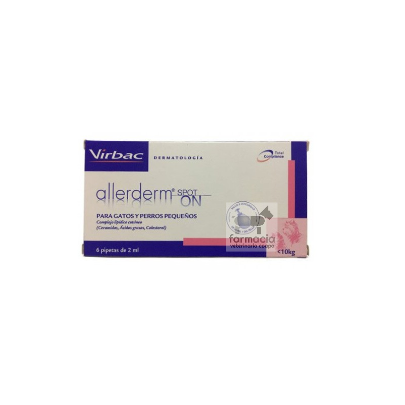 Allerderm Spot On gatos y perros chicos