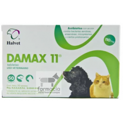 Damax 11 tabletas 110 mg (se vende por blister de 10 tabletas)