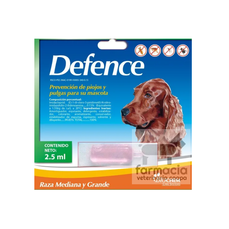 Defence Raza Mediana y Grande. LLAME PARA PREGUNTAR POR EXISTENCIAS. DE VENTA SOLO EN SUCURSAL