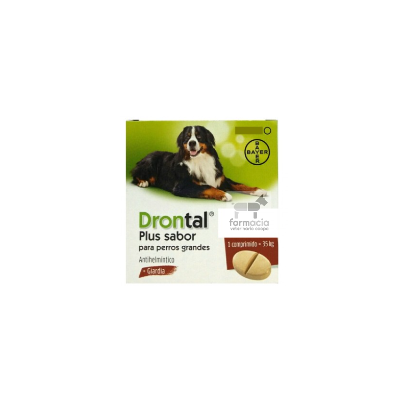 Drontal plus perros grandes (1 tableta)