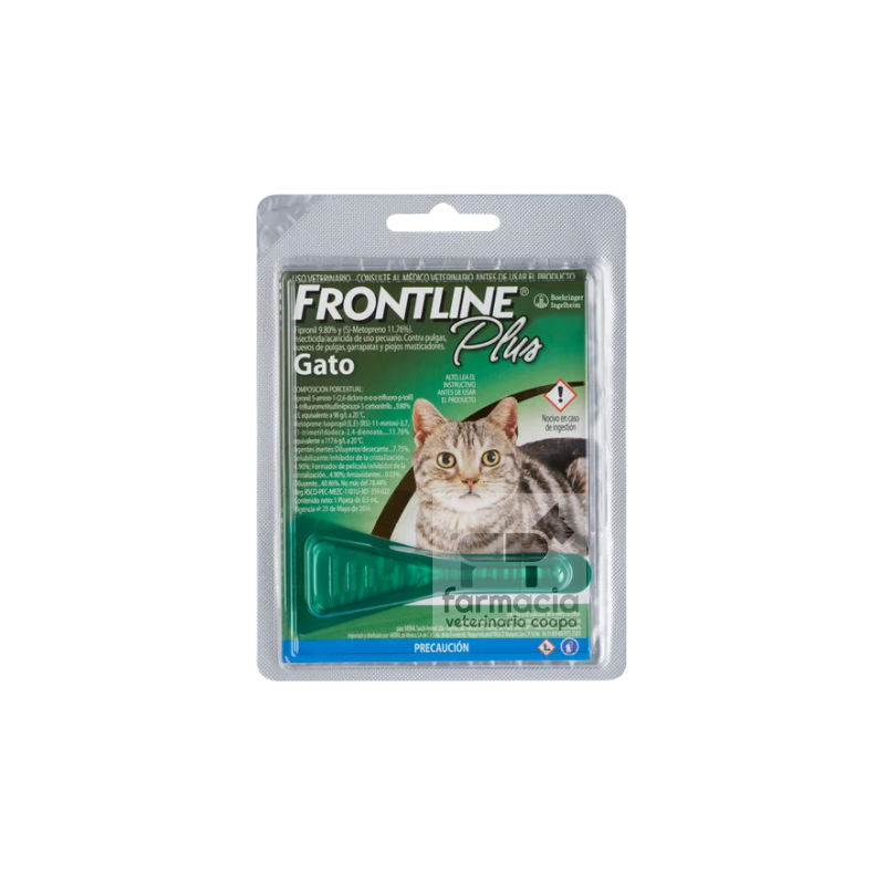 Frontline Plus gatos. LLAME PARA PREGUNTAR POR EXISTENCIAS. DE VENTA SOLO EN SUCURSAL