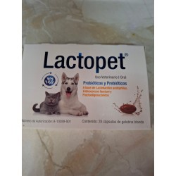 LACTOPET Probióticos y Prebióticos