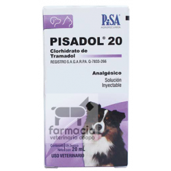 Pisadol 20 Solución Inyectable
