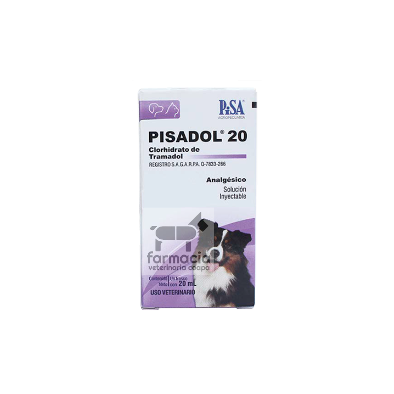 Pisadol 20 Solución Inyectable