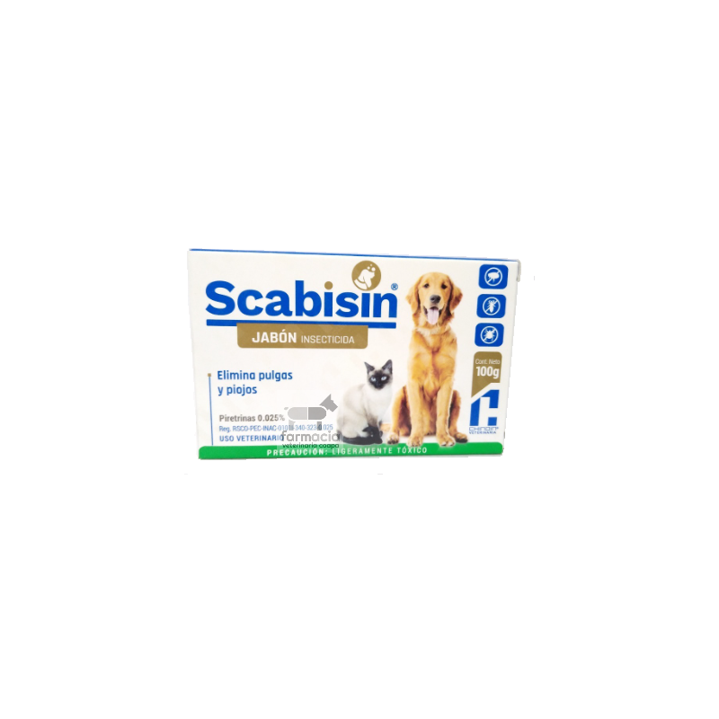 Scabisin jabón. LLAME PARA PREGUNTAR POR EXISTENCIAS. DE VENTA SOLO EN SUCURSAL