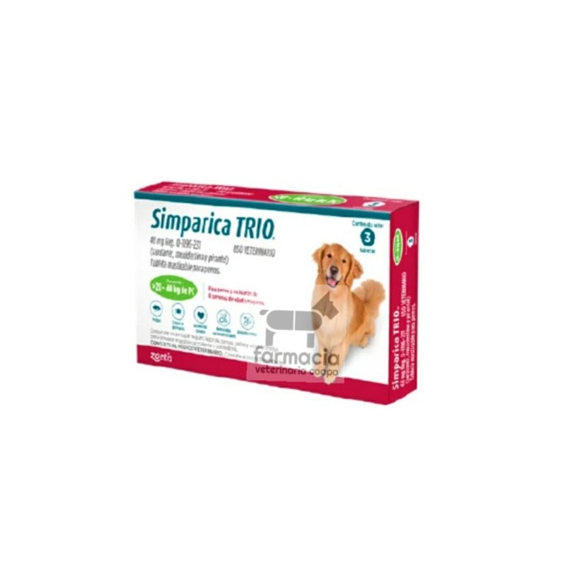 Simparica TRIO  20 -40 Kg