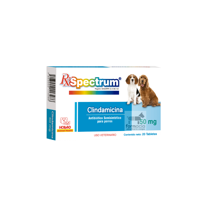 Spectrum  Clindamicina 50 mg