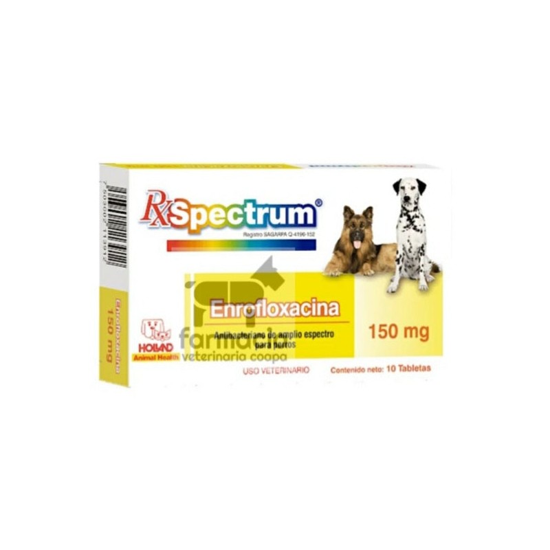 Spectrum Enrofloxacina 150mg
