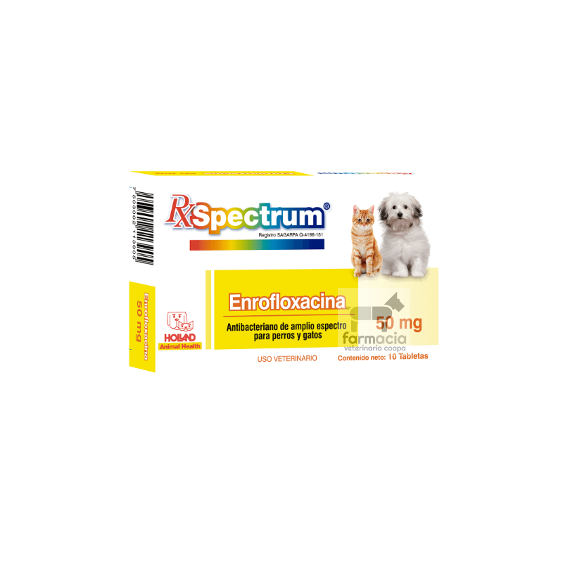 Spectrum Enrofloxacina 50 mg